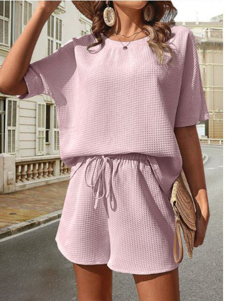 Thalia - Stylish Two-Piece Summer Set for Fashion-Conscious Women