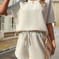 Thalia - Stylish Two-Piece Summer Set for Fashion-Conscious Women