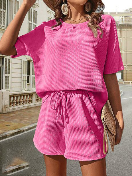 Thalia - Stylish Two-Piece Summer Set for Fashion-Conscious Women