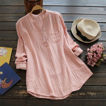 Muslin Blouse Shirt in Various Colors