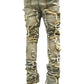 Gavin - Vintage Stacked Jeans for Men