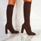 Women's Knee-High Stretch Boots Effortless Elegance with Everyday Comfort
