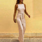 Festive Shiny Women’s Jumpsuit – Sparkle with Every Step