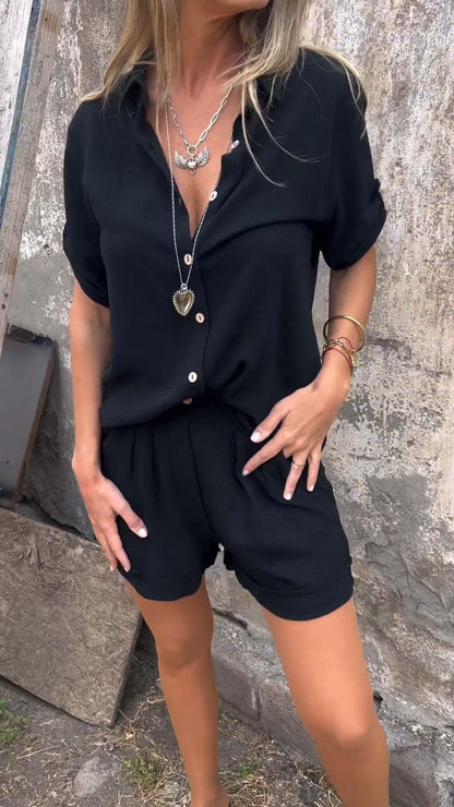 Pauline - Linen Summer Set