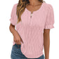 Lighty & Stylish Women's Puffy Sleeve Shirt with Lace Detail – Noemi