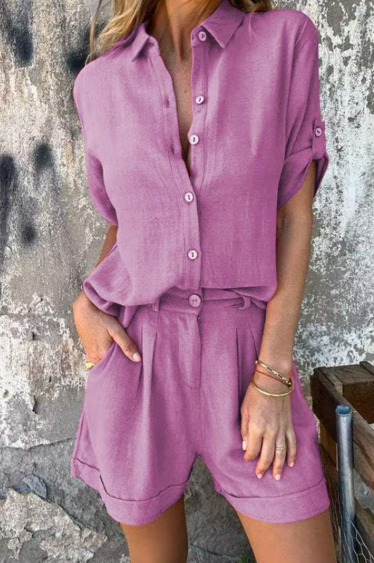 Pauline - Linen Summer Set