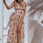 Armie - Printed chiffon summer dress