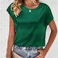Stylish Women's Batwing Sleeve Top with Round Neck – Milena