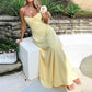 Women's Sleeveless Maxi Dress with Bust Tie for Summer