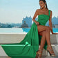Glecy - Elegant one shoulder long formal dress