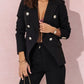 Elegant Two-Piece Women's Suit (Blazer & Trousers)