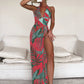 Emylda - Sexy one piece bikini and swimwear with long skirt