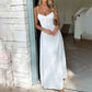 Women's Sleeveless Maxi Dress with Bust Tie for Summer