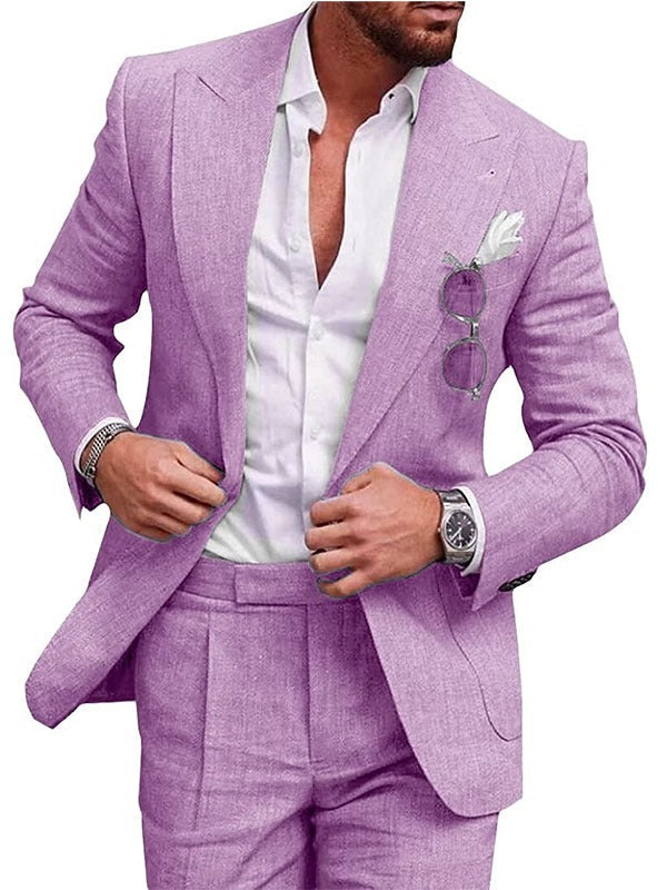 Declan – Men's Linen Suit