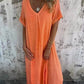 Lucy | V-Neck Midi Dress