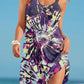 Jonesie - Sleeveless Beach Dress with 3D Print