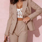 Elegant Two-Piece Women's Suit (Blazer & Trousers)
