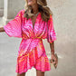 Dolly - Elegant dress with batwing sleeves