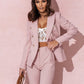 Elegant Two-Piece Women's Suit (Blazer & Trousers)