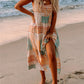 Melindi - Multicolored summer dress with bohemian print