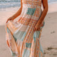 Melindi - Multicolored summer dress with bohemian print