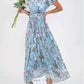 Lini - Floral dress with ruffle sleeves