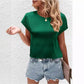 Stylish Women's Batwing Sleeve Top with Round Neck – Milena
