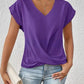 Tiziana | Casual Short Sleeve Top