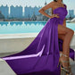 Glecy - Elegant one shoulder long formal dress