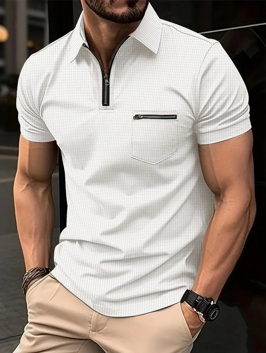 Roam - Sports polo with neck