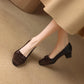 TATUM | BOW DETAIL BLOCK HEELS