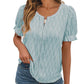 Lighty & Stylish Women's Puffy Sleeve Shirt with Lace Detail – Noemi