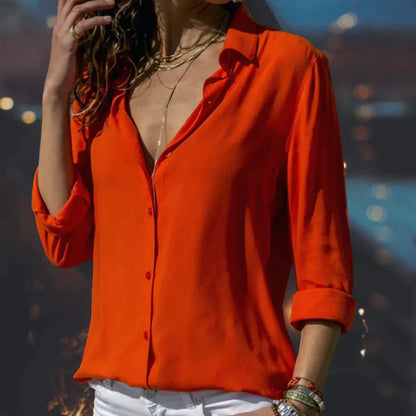 Olivia – Satin Blouse for Women