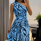 Finja - Fashionable dress with print