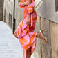 Amalia – Wrap Dress with Print