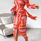 Amalia – Wrap Dress with Print