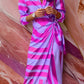 Amalia – Wrap Dress with Print
