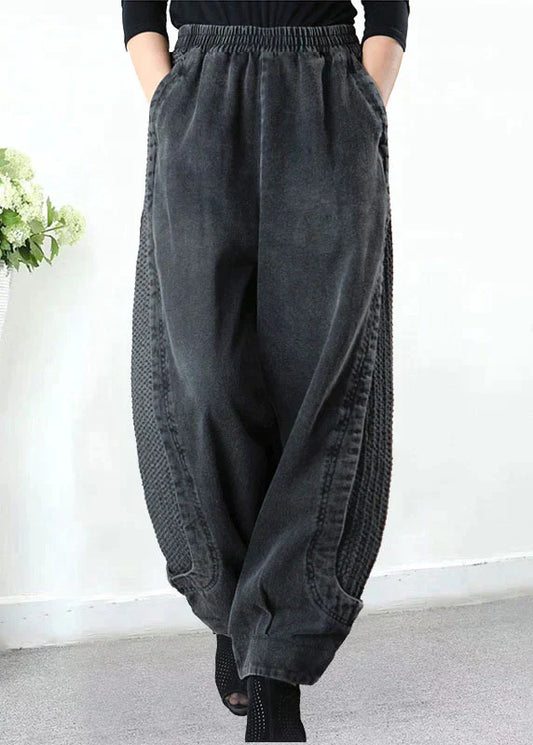 Eleanor - Patchwork denim hose