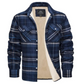 Checked jacket with fleece lining - Evans