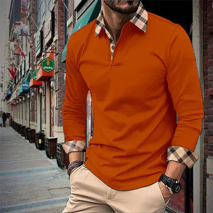 Long Sleeve Polo Shirt - Ray