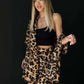 Ana - Leopard Print Two Piece Set