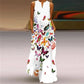 Noreen - Long dress with retro print