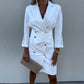 Double-breasted blazer dress