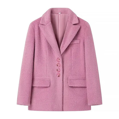 PRISCILLA | PLUSH COSY COAT