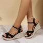 Lulu - High Heel Wedge Sandals