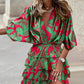 Caroline - Stylish mini dress with print