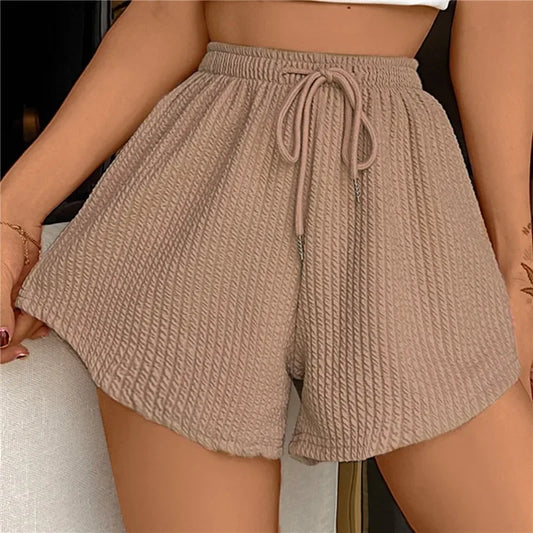 Elizabeth - Shorts with snøre and wide ben