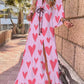 Eula -Elegant printed beach dress