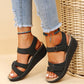Veritty - Women's wedge sandals with soft bottom