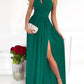 Daphne - Elegant one shoulder maxi dress
